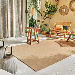 Jardindeco Tapis extérieur en polypropylène Spargi 1747 beige 120 x 160 cm.