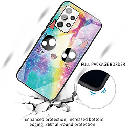 Coque en TPU antichoc Chat arc-en-ciel pour votre Samsung Galaxy A33 5G