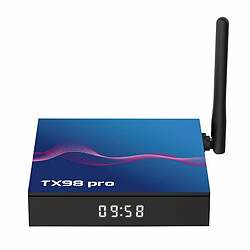 Tx98 Pro Set-Top Box H618 Pour Android 12.0 Wifi 6 Bluetooth 5.0 Smart Tv Box Hd Media Player Eu Plug 4 64Gb