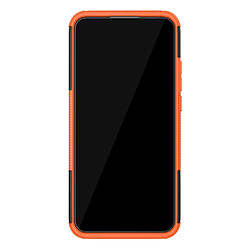 Avis Wewoo Coque Renforcée Pour Huawei Nova 5i Pro Texture de pneu TPU + PC Antichoc avec support Orange