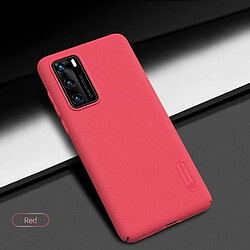 Acheter Alive Records Nillkin Super Frosted Shield - Coque pour Huawei P40 (Rouge Vif)