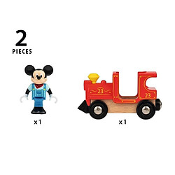 Avis DISNEY Brio Mickey Mouse & Locomotive - Train sans pile pour circuit de train en bois - Ravensburger - Des 3 ans - 32282