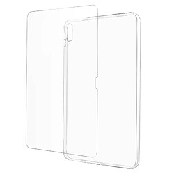 Avizar Coque pour iPad 10 2022 Silicone Gel Souple Film Verre Trempé 9H Transparent