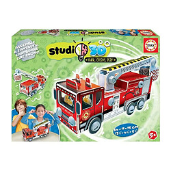 Educa Borras EDUCA - Puzzle - Studio 3D Camion des pompiers