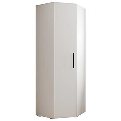 Abiks Meble Armoire Inova 3 236,7/81,7/81,7 (bianco/nero)