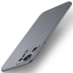 Mofi Coque en TPU solide anti-empreintes digitales gris pour votre Xiaomi Mix 4