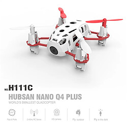 Universal H111C Q4 Plus Flips RC Quadcopter RTF|RC Helicopters(blanche)