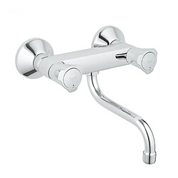 Mitigeur évier mural chromé - 31187001 - GROHE