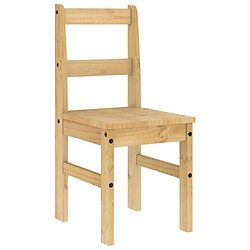 Avis Chaises decoshop26 - Lot de 2 - Bois de pin