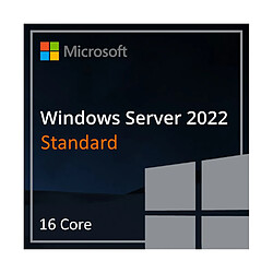 Microsoft Windows Server 2022 Standard (16 Core) - Clé licence à télécharger - Livraison rapide 7/7j