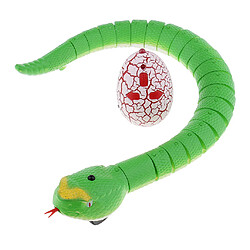 Acheter nouveauté télécommande serpent à sonnettes modèle fête trick blague jouet serpent - vert