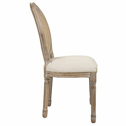 Avis Chaise de Salle à Manger Alexandra House Living Beige 46 x 96 x 48 cm