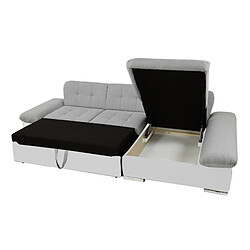 Avis Bestmobilier Livio - canapé d'angle - convertible avec coffre - 4 places - style contemporain - droit