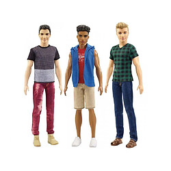 Mattel Ken fashionistas , modèle aléatoire, livraison à l'unité