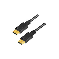 LogiLink Câble de raccordement DisplayPort 1.4, 5,0 m, noir ()