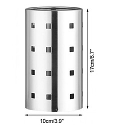 Universal Étagère à ustensiles de cuisine Étagère à baguettes égoutées Étagère de rangement Etagère de rangement en acier inoxydable