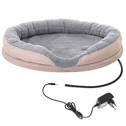 Acheter Lit Chauffant Électrique pour Chien et Chat, 76 x 58cm Chauffage pour Animaux, 18 , Marron, Camry, CR7431