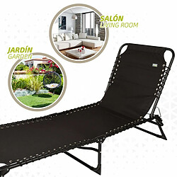 Chaise longue Aktive 190 x 32 x 58 cm pas cher