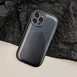 GUPBOO Étui pour iPhone13ProMax Étui de téléphone portable de personnalité de couleur unie simple en silicone incassable