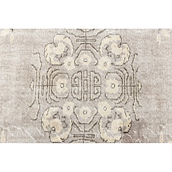 Vidal Tapis de laine 236x135 brun Ultra Vintage