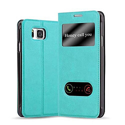 Cadorabo Coque Samsung Galaxy ALPHA Etui en Turquoise