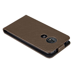 Acheter Cadorabo Coque Motorola MOTO E5 / G6 PLAY Etui en Marron