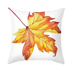 Acheter P107 3PCS 45 * 45cm Thanksgiving Automne Feuilles Modèle Hug Taie d'oreiller House Maison Décoration Taie d'oreiller Sofa Coussin Coussin Coussin