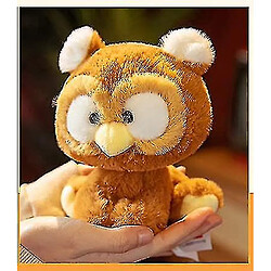 Universal Jouet en peluche de hibou, poupée bob en peluche de 8 pouces avec tête d'animal, oreiller en peluche, doux