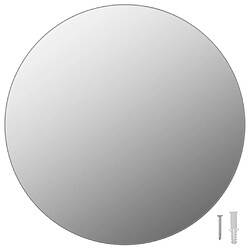 Acheter Maison Chic Miroir mural avec lampes LED | Miroir Décoration pour Maison Salle de Bain Rond Verre -GKD43854