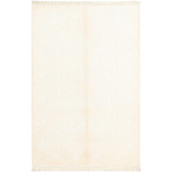 Vidal Tapis de laine 183x122 beige Darya pas cher