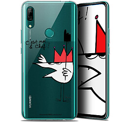 Caseink Coque Pour Huawei P Smart Z (6.6 ) [Gel HD Collection Les Shadoks ? Design Le Chef - Souple - Ultra Fin - Imprimé en France]