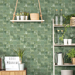 Noordwand Papier peint Evergreen Tiles vert