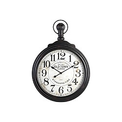 Vente-Unique Pendule murale GOUSSET en fer - L.71 x H.99 cm