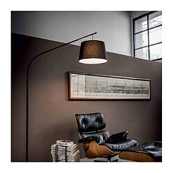 Ideal Lux Lampadaire Noir DADDY 1 ampoule