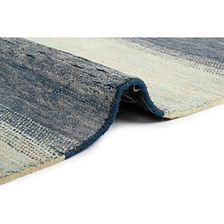 Vidal Tapis de laine 239x166 Bleu Juma