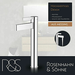 Rosentahl Rosenhahn & Söhne List L Mitigeur monocommande en chrome (81H08-***-S)