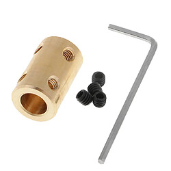 accouplement cylindrique pièces de moteur manchon accouplement raccords de moteur diy 5-8