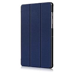 Acheter Etui en PU triple pli bleu pour votre Samsung Galaxy Tab S6 T860/T865