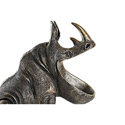 Figurine Décorative DKD Home Decor Cuivre Résine Rhinocéros (31,5 x 17,5 x 30,5 cm)