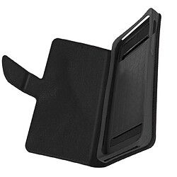 Avizar Etui Smartphone 5,0 à 5,3 Portefeuille Porte Monnaie Porte Carte noir