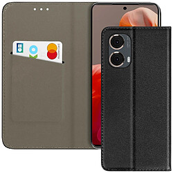 Avizar Étui pour Motorola Moto G85 Clapet Porte-carte Magnétique Noir