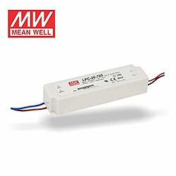 Driver LED Mean Well LPC-20-700 9-30 V/DC 700 mA