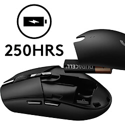 Avis Universal Souris gaming sans fil Lightspeed, capteur Hero, 12 000 ppp, léger, 6 boutons programmables | Mouse