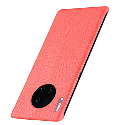 Avis Wewoo Coque Rigide Pour Huawei Mate 30 Pro Antichoc Crocodile Texture PC + PU Case Rouge