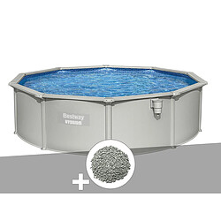 Kit piscine acier ronde Bestway Hydrium 4,60 x 1,20 cm + 10 kg de zéolite