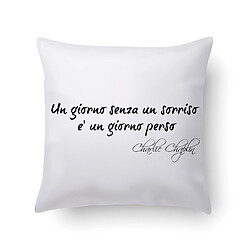 Alter Coussin avec impression numérique, 100% Made in Italy, Coussin de canapé décoratif, amovible et lavable, modèle Peppi, 40x40x5 cm