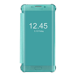 Wewoo Housse Étui vert pour Samsung Galaxy S7 / G930 Flip horizontal PU + PC de protection avec fonction Sleep / Wake-up