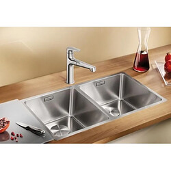 Evier sous plan BLANCO ANDANO 340/340-IF InFino INOX MANU