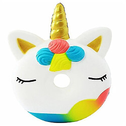 Universal Mignon Jumbo Squishy Cerf, gâteau, nourriture parfumé, chat et hamburger lent lent (12,5 cm-496)