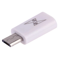 Avis Wewoo Adaptateur de convertisseur USB-C / Type-C femelle vers micro USB mâle blanc